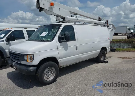 2007 Ford E-350 Super Duty Commercial/Recreational из США, поврежденный, VIN 1FTSE34L87DA77881